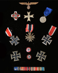 German Flags, Armbands, and Medals