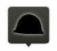 Japanese Military helmet icon