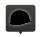 WWII helmet icon