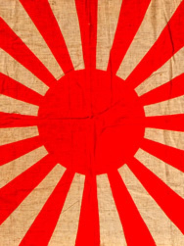 Japanese Helmets, Flags and Medals